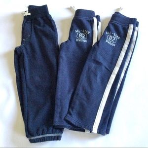 Lot of Carters and Gymboree Size 4T Boys Blue Sweatpants